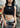 Cropped Metal Tank Top