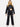 WOMEN'S BLACK CARGO PANTS